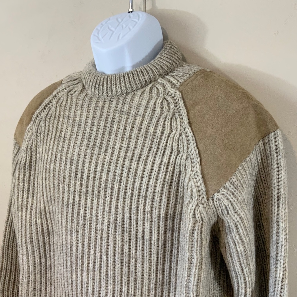 Mens "Woolyback" English Wool Sweater